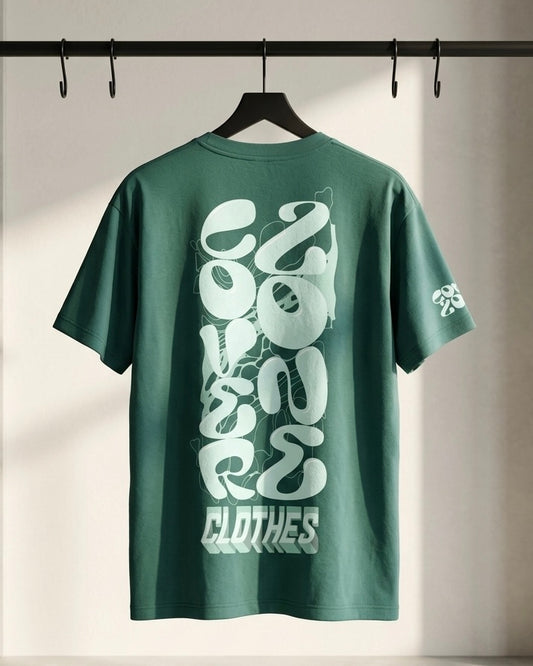 Le tee-shirt chill - vert combo