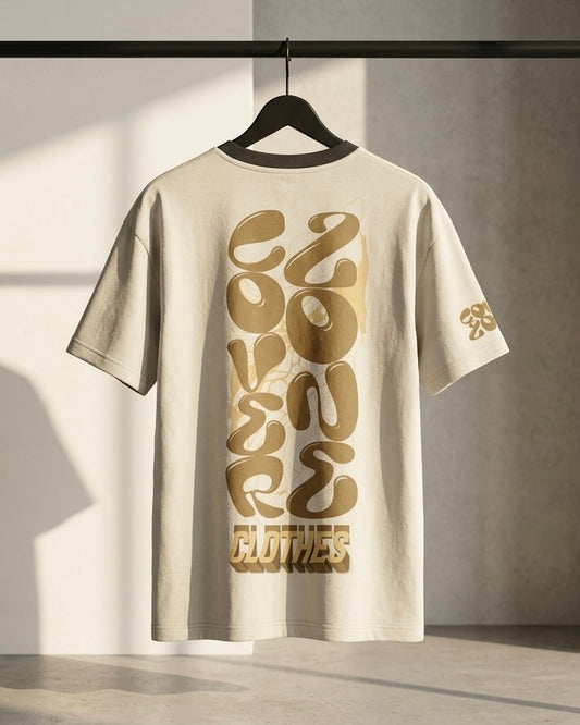 Le tee-shirt chill - beige/brun