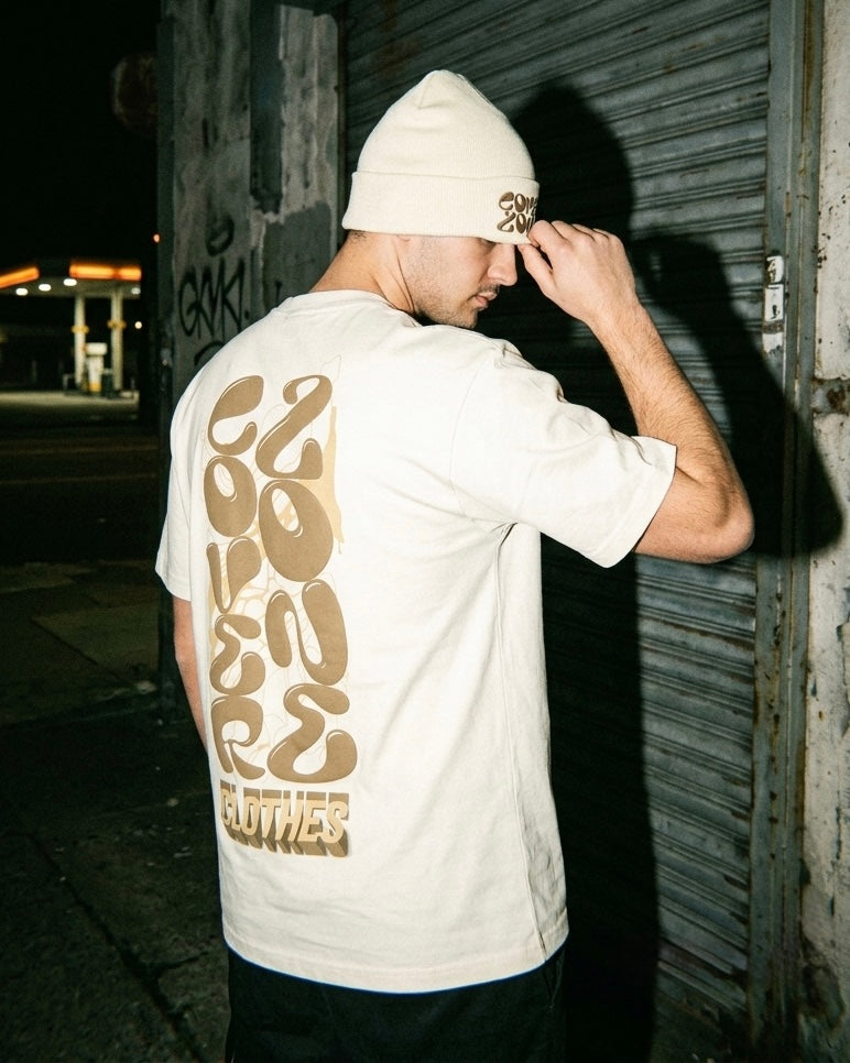 Le tee-shirt chill - beige/brun